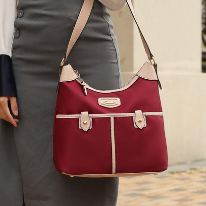MKF Collection by Mia K. - Harper Nylon Shoulder Bag and set