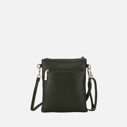 Genesis Printed Flag Crossbody Bag