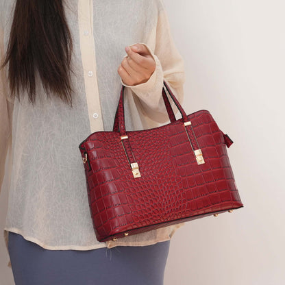 MKF Collection by Mia K. - Aurelia Embossed Shoulder Bag