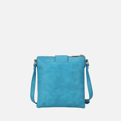 Josephine Printed Flag Crossbody Bag