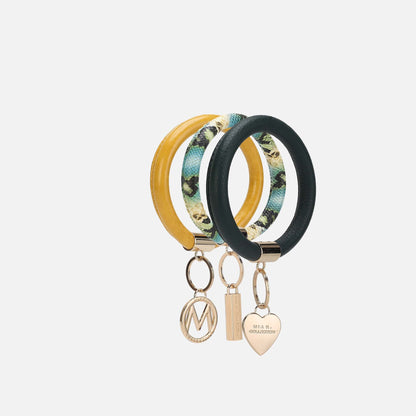 Jasmine Bangle Bracelet Keyring Set - GF