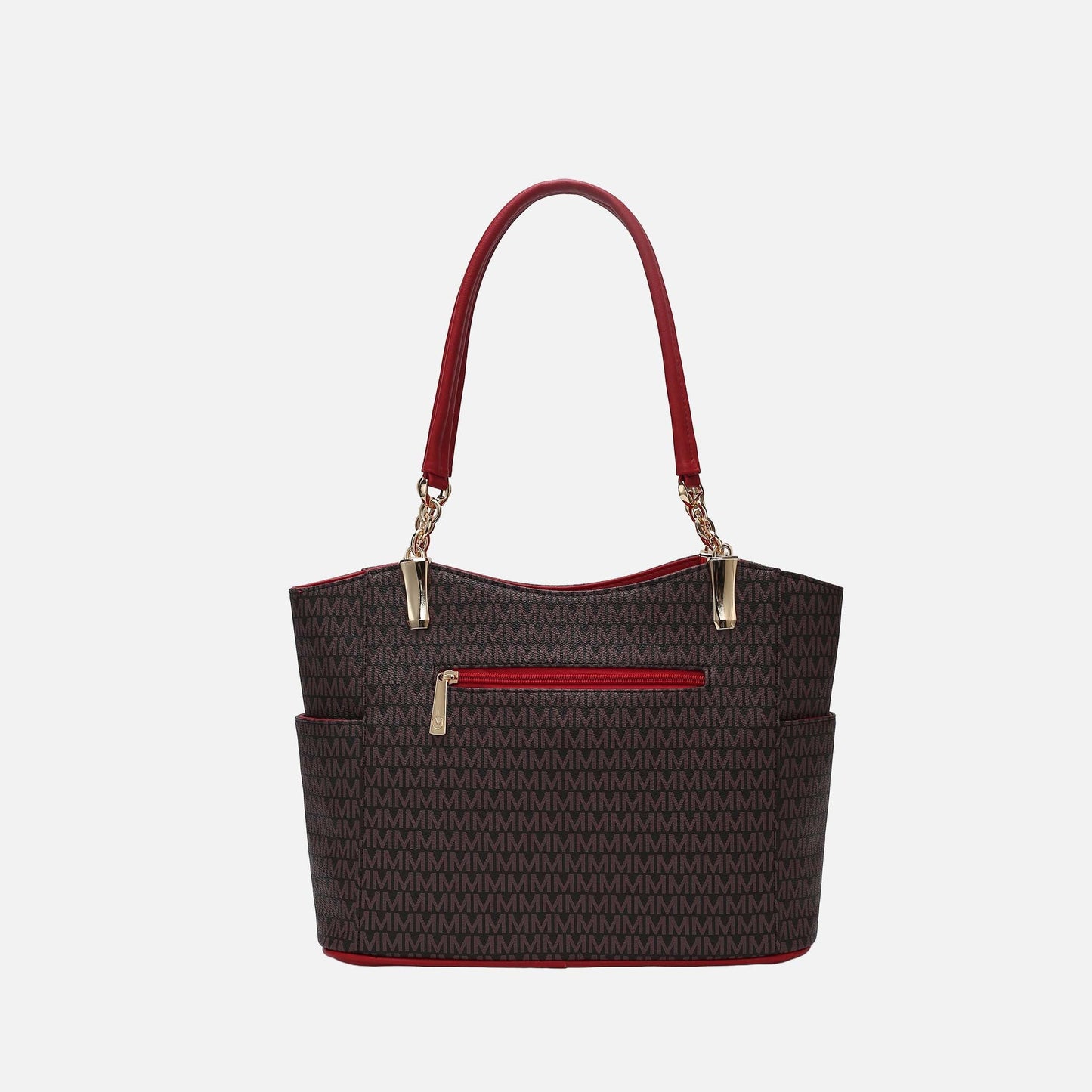 MKF Collection by Mia K. - Savannah Signature Tote Bag and Wallet Set