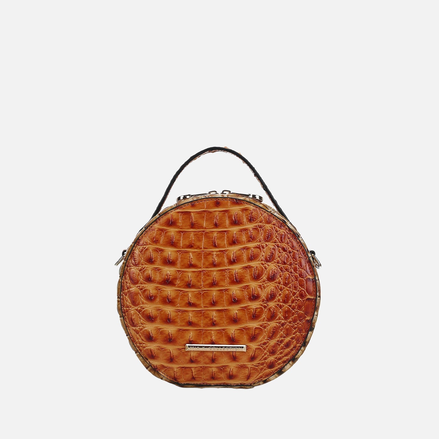 Ynnari Croc Round Crossbody Bag