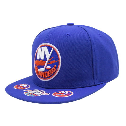 Men's Mitchell & Ness Nhl Vintage Hat Trick Snapback Islanders - Blue