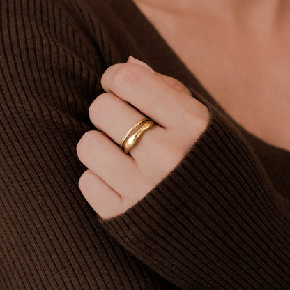 Mint & Lily Mind The Gap Ring