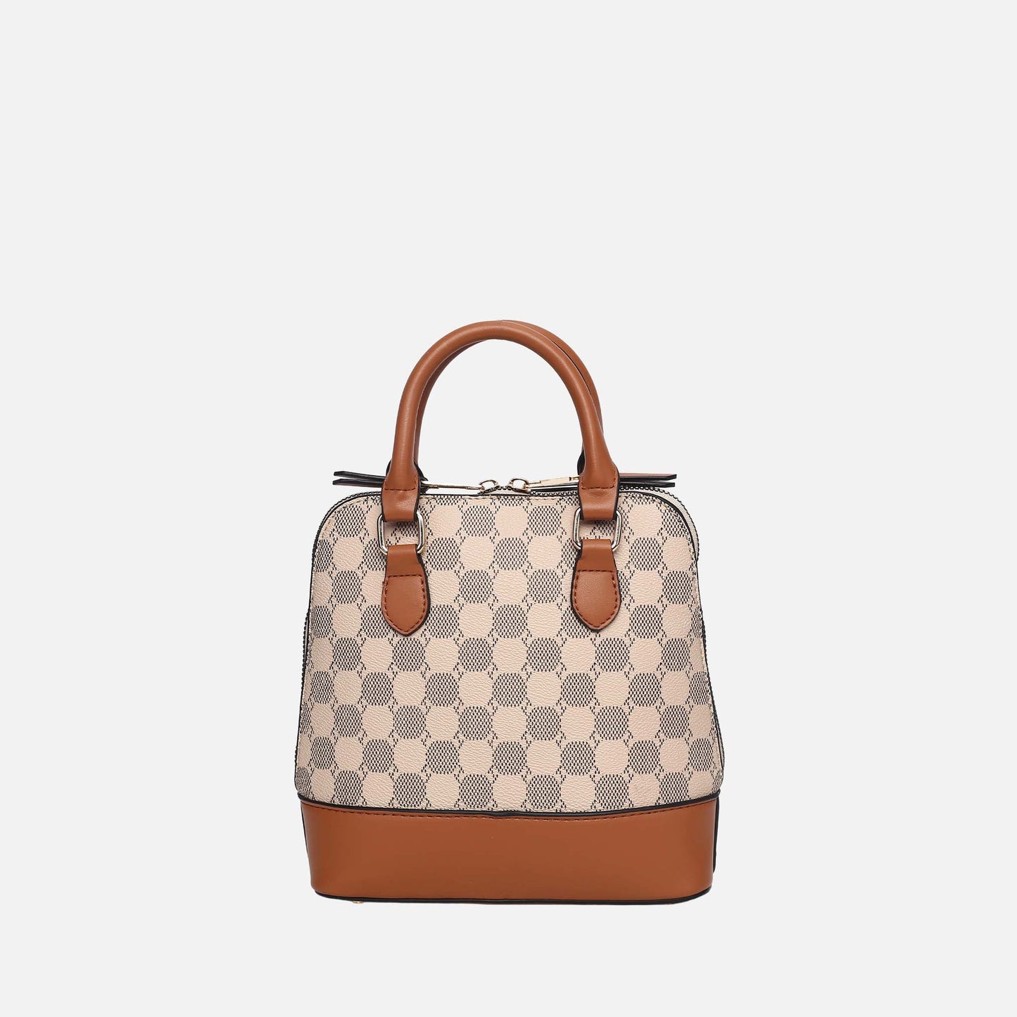 Marjorie Circular Print Satchel Bag
