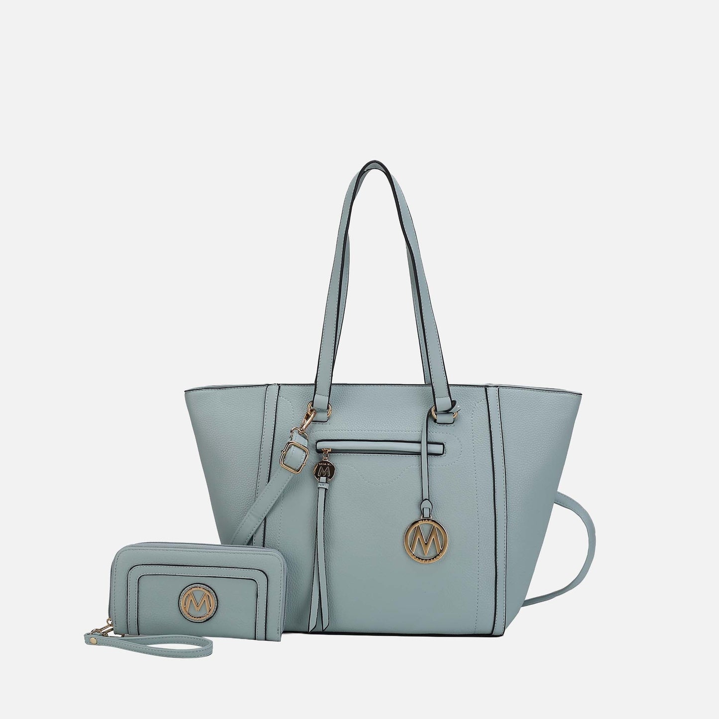 MKF Collection by Mia K. - Alexandra Tote Bag and Wallet Set