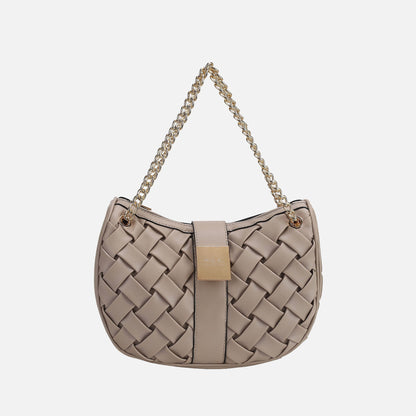 Solari Braided Chain Shoulder Bag
