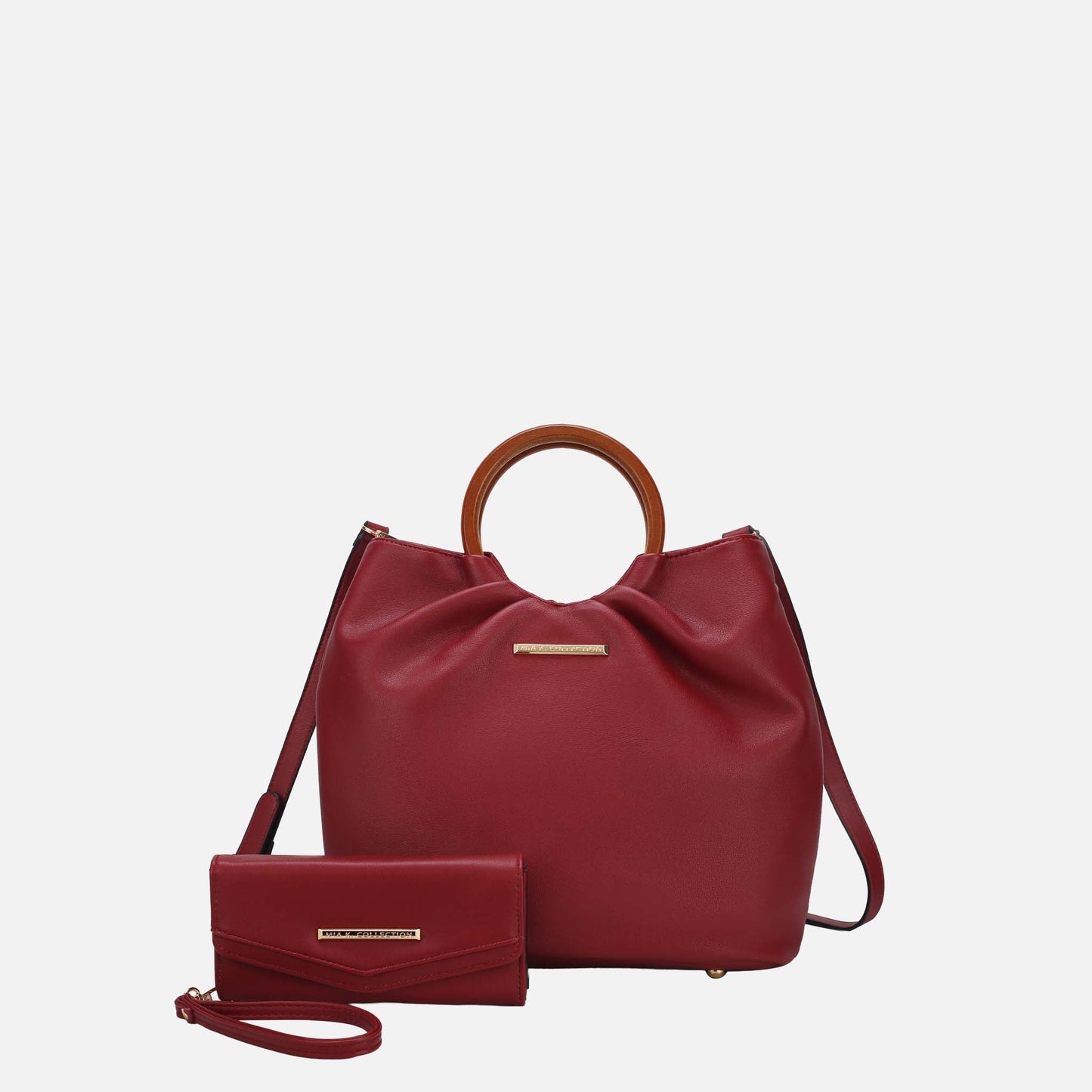 MKF Collection by Mia K. - Leilani Tote Bag and Wallet
