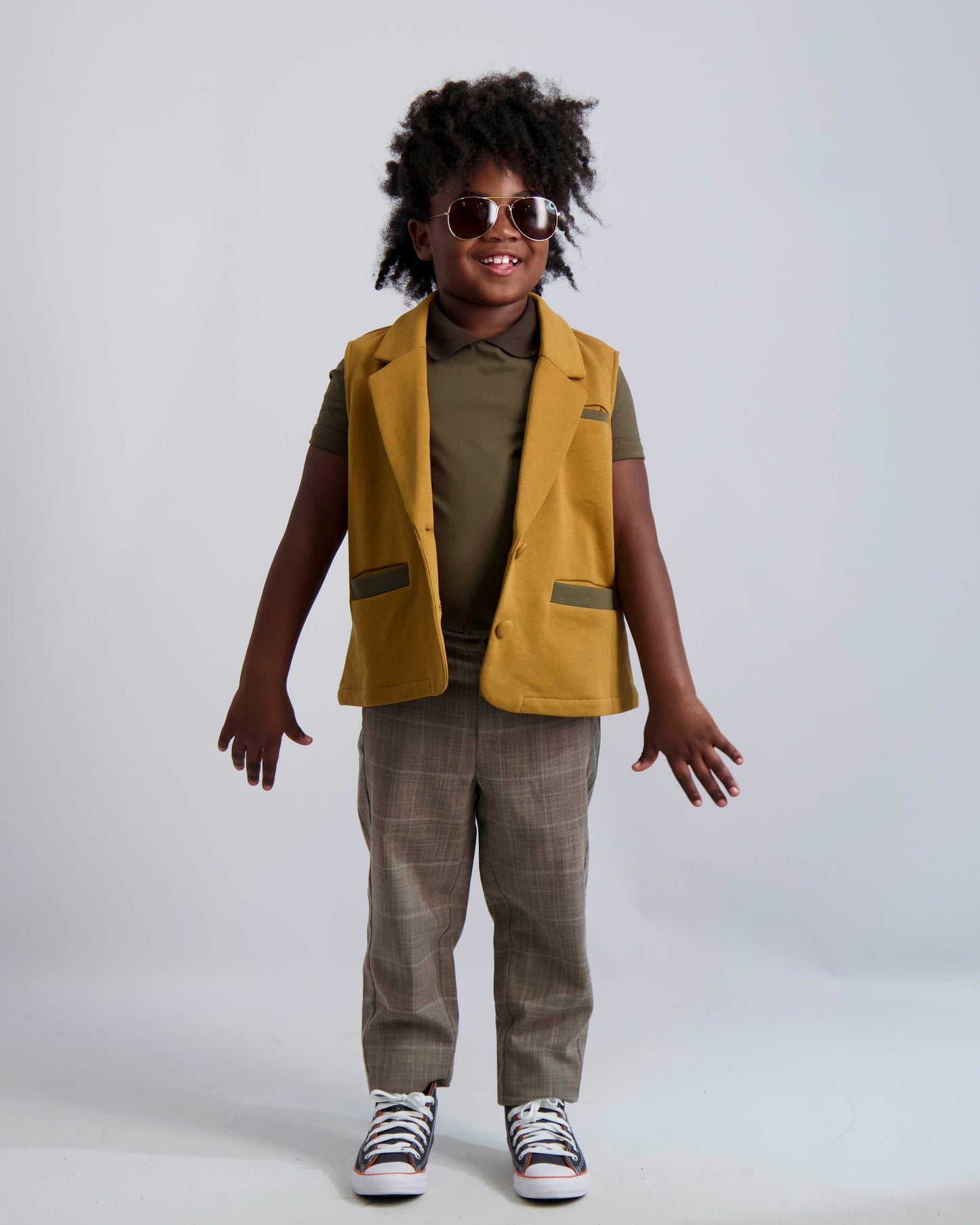 Caramel Knit Vest