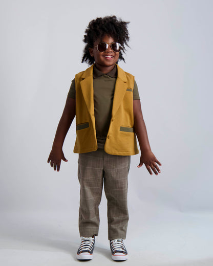 Caramel Knit Vest