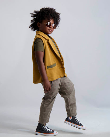 Caramel Knit Vest