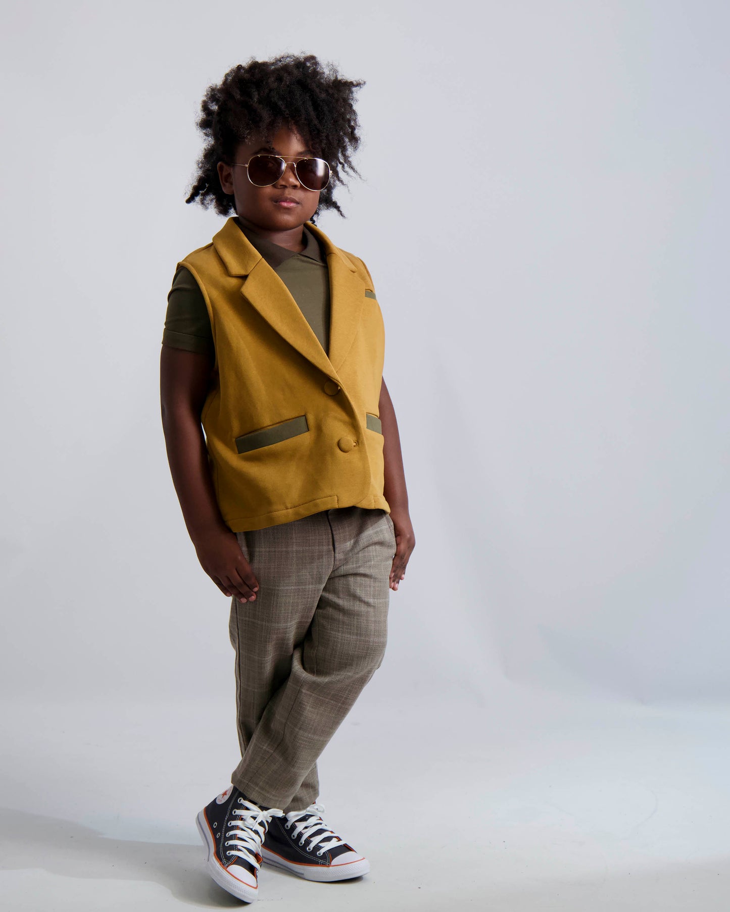 Caramel Knit Vest