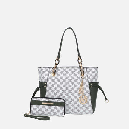 MKF Collection by Mia K. - Xenia Tote Bag and Set