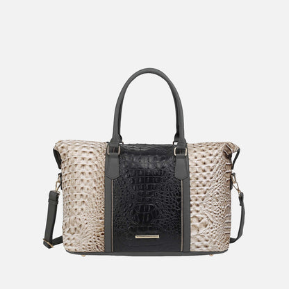 Raven Croc Embossed Duffel Bag