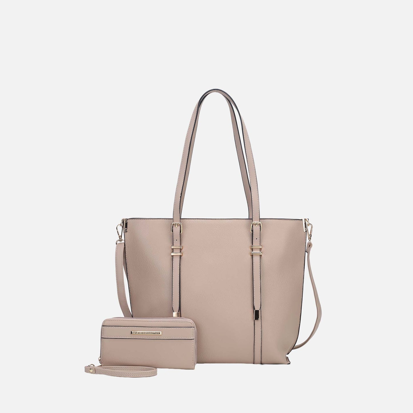 MKF Collection by Mia K. - Emery Tote Bag and Wallet Set