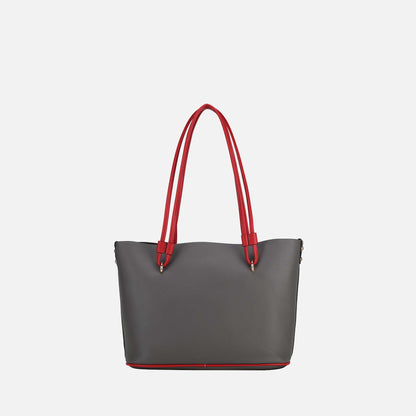 MKF Collection by Mia K. - Malay Tote Bag and Cosmetic Pouch Set