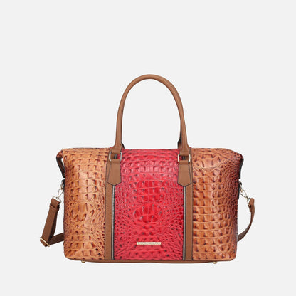 Raven Croc Embossed Duffel Bag