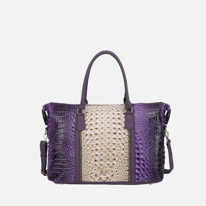 Raven Croc Embossed Duffel Bag