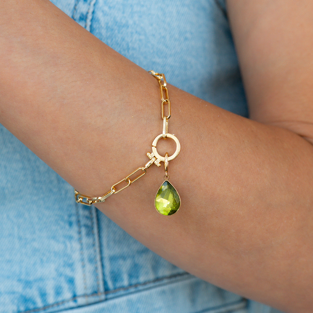 Mint & Lily Teardrop Birthstone Charm