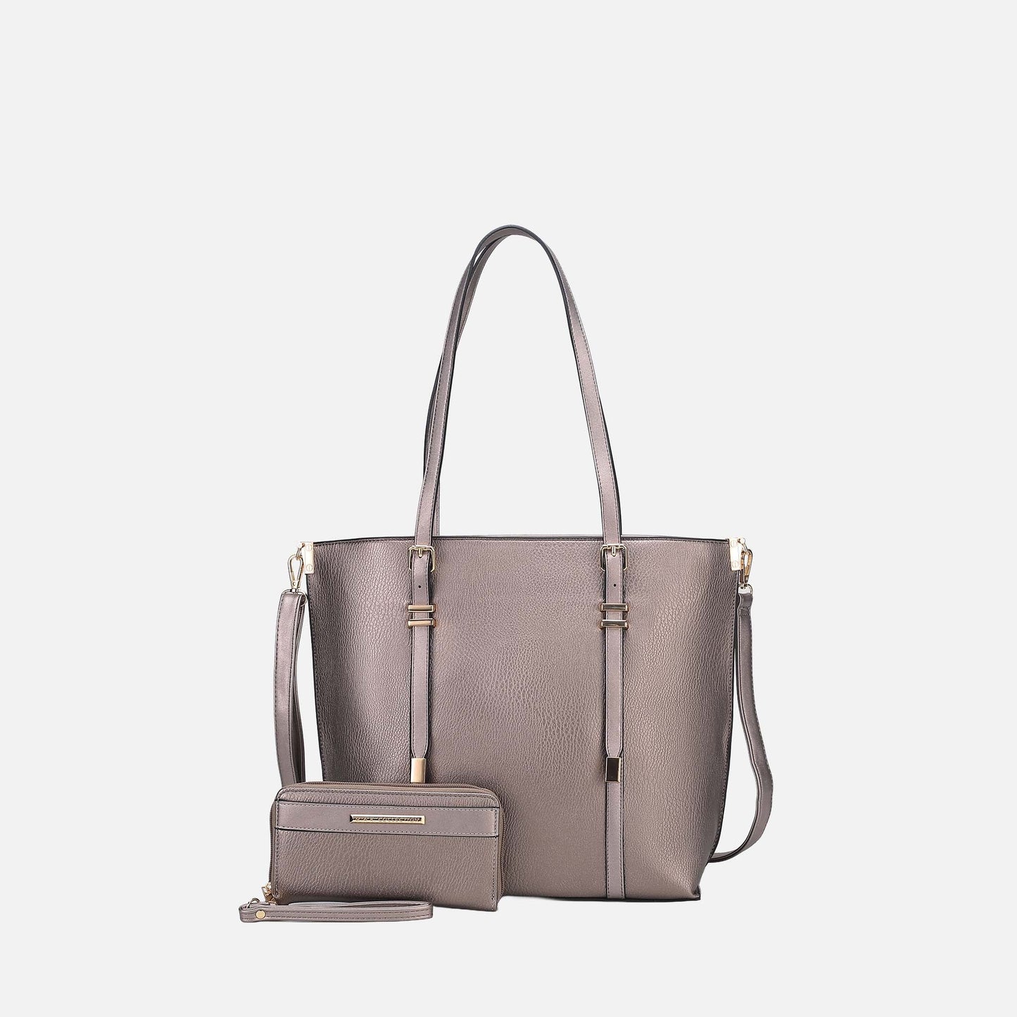 MKF Collection by Mia K. - Emery Tote Bag and Wallet Set