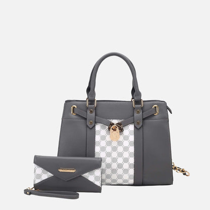 MKF Collection by Mia K. - Christine Shoulder Bag and Wallet Set