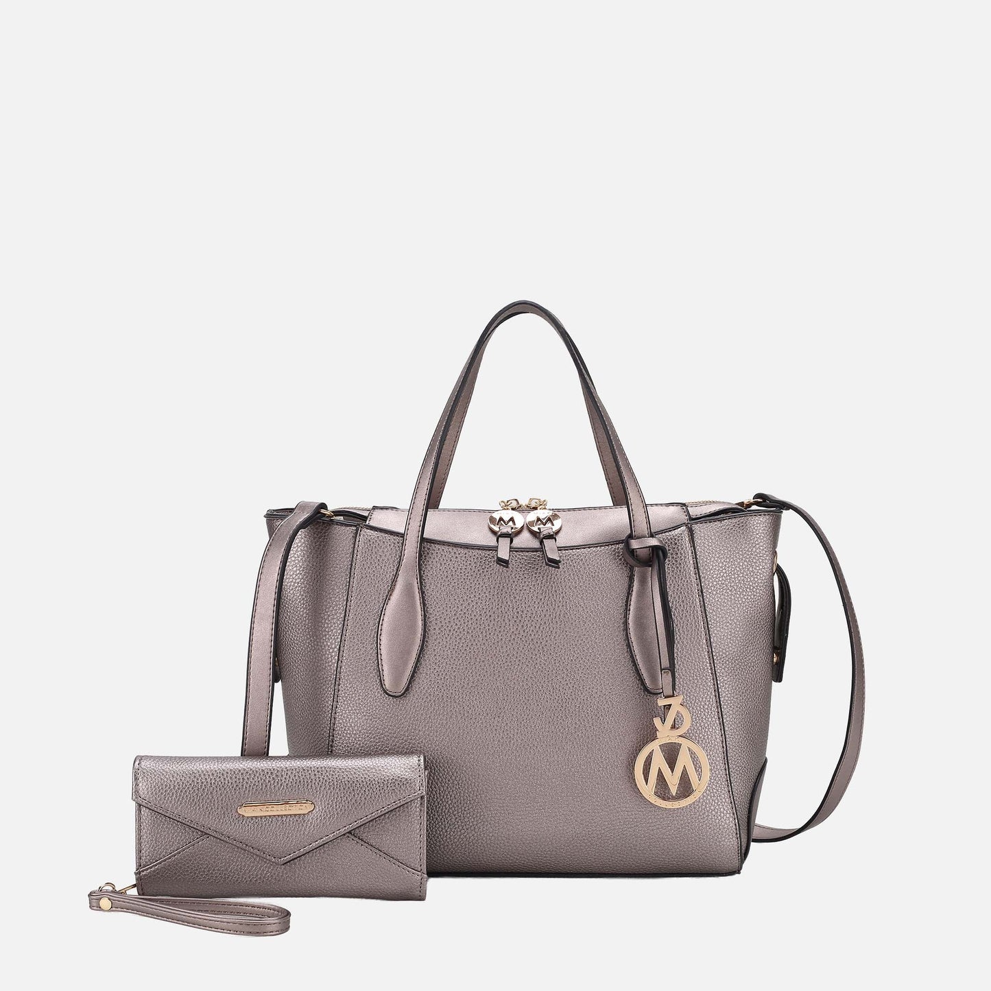 MKF Collection by Mia K. - Bruna Tote Bag and Wallet Set