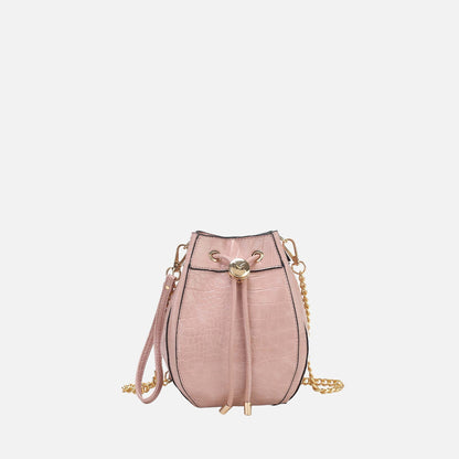 Cassidy Embossed Bucket Bag