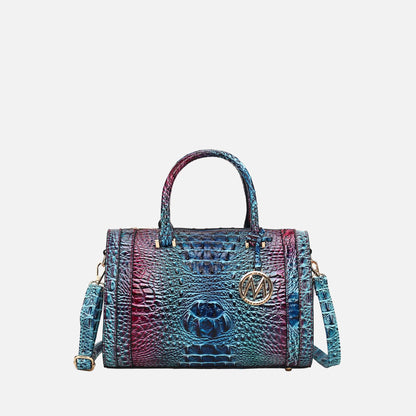 MKF Collection by Mia K. - Eleanor Gradient Croc Shoulder Bag