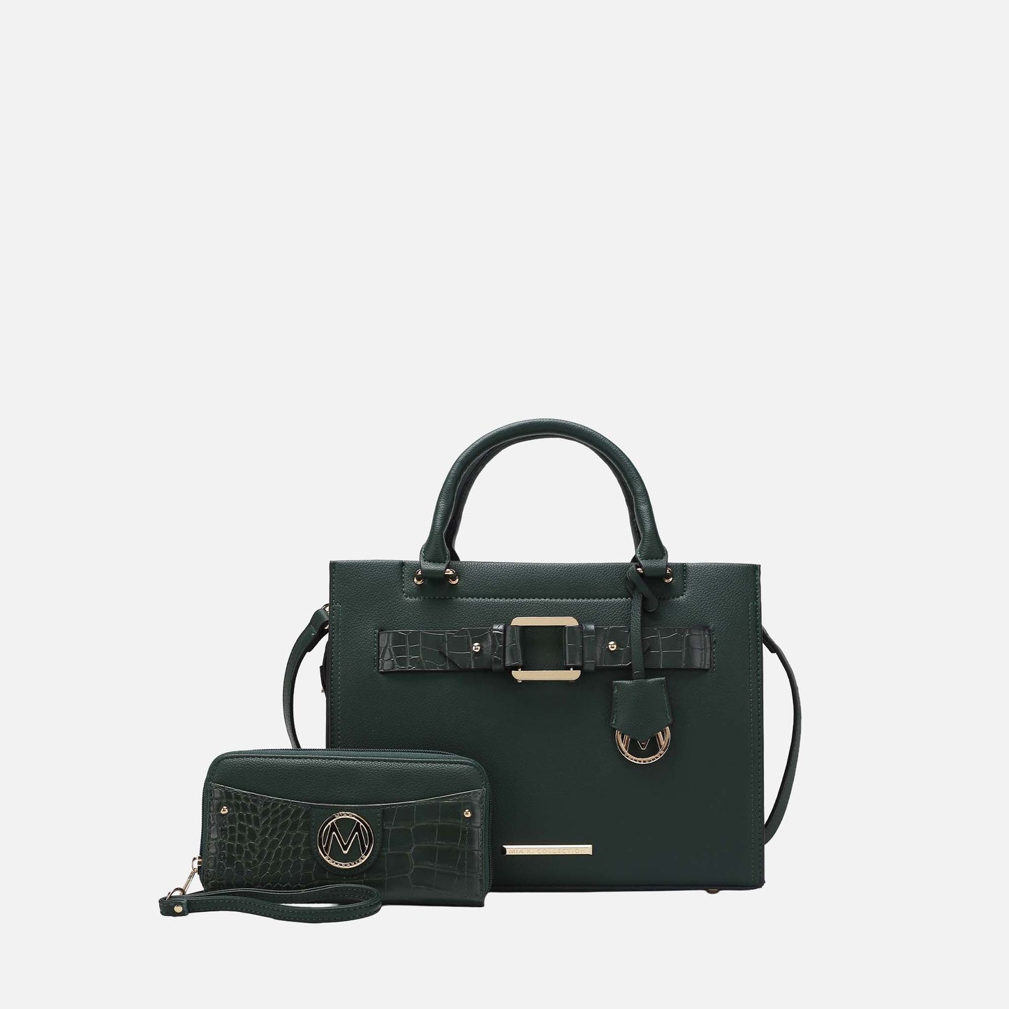 MKF Collection by Mia K. - Virginia Tote Bag and Wallet Set