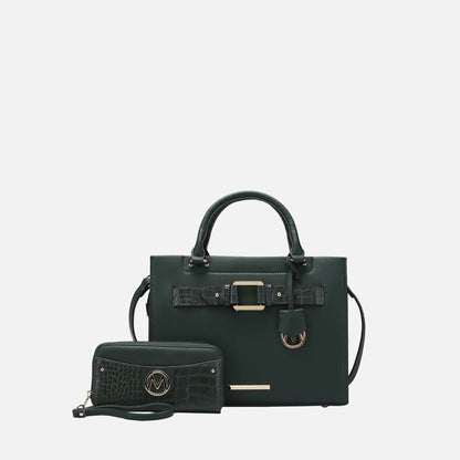 MKF Collection by Mia K. - Virginia Tote Bag and Wallet Set