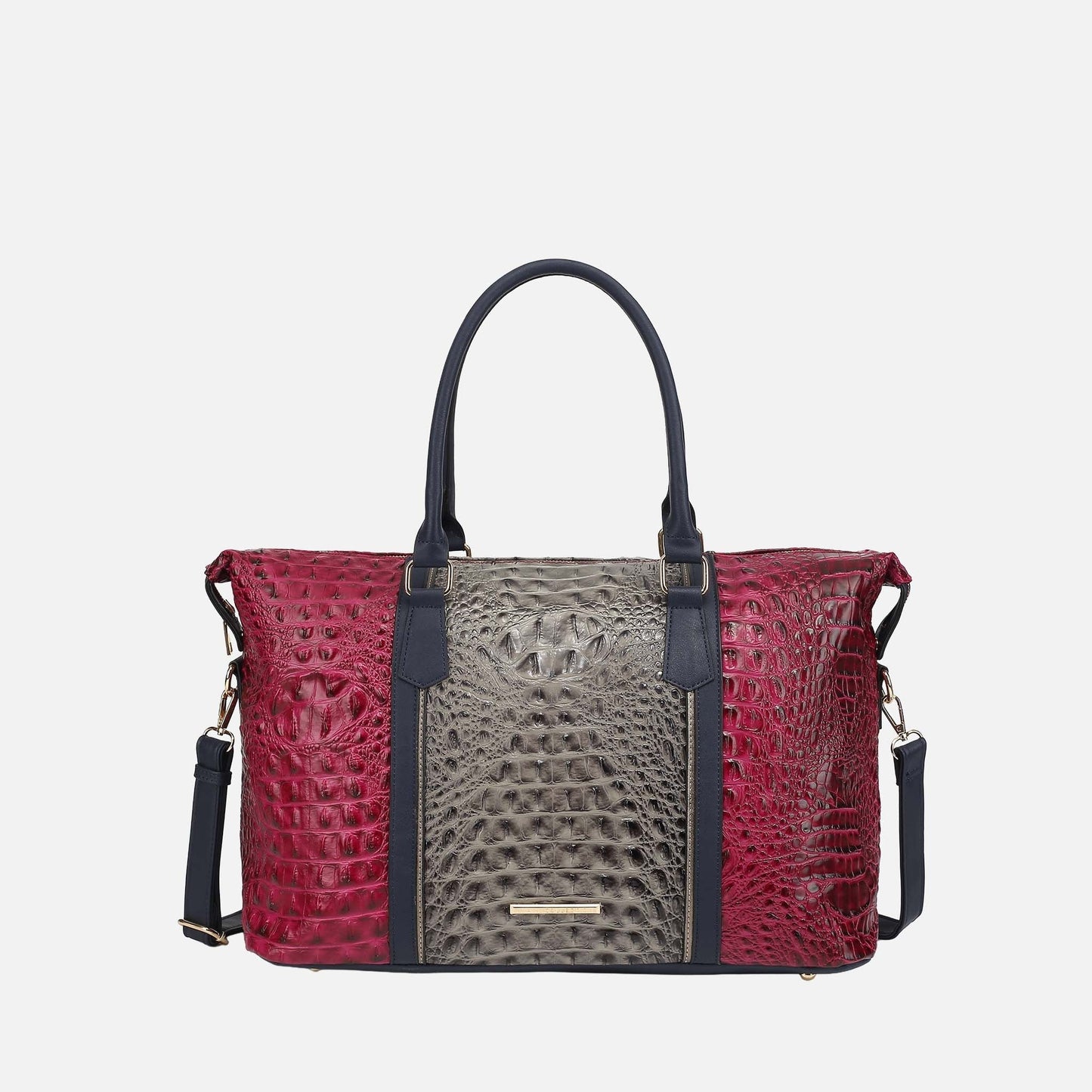 Raven Croc Embossed Duffel Bag