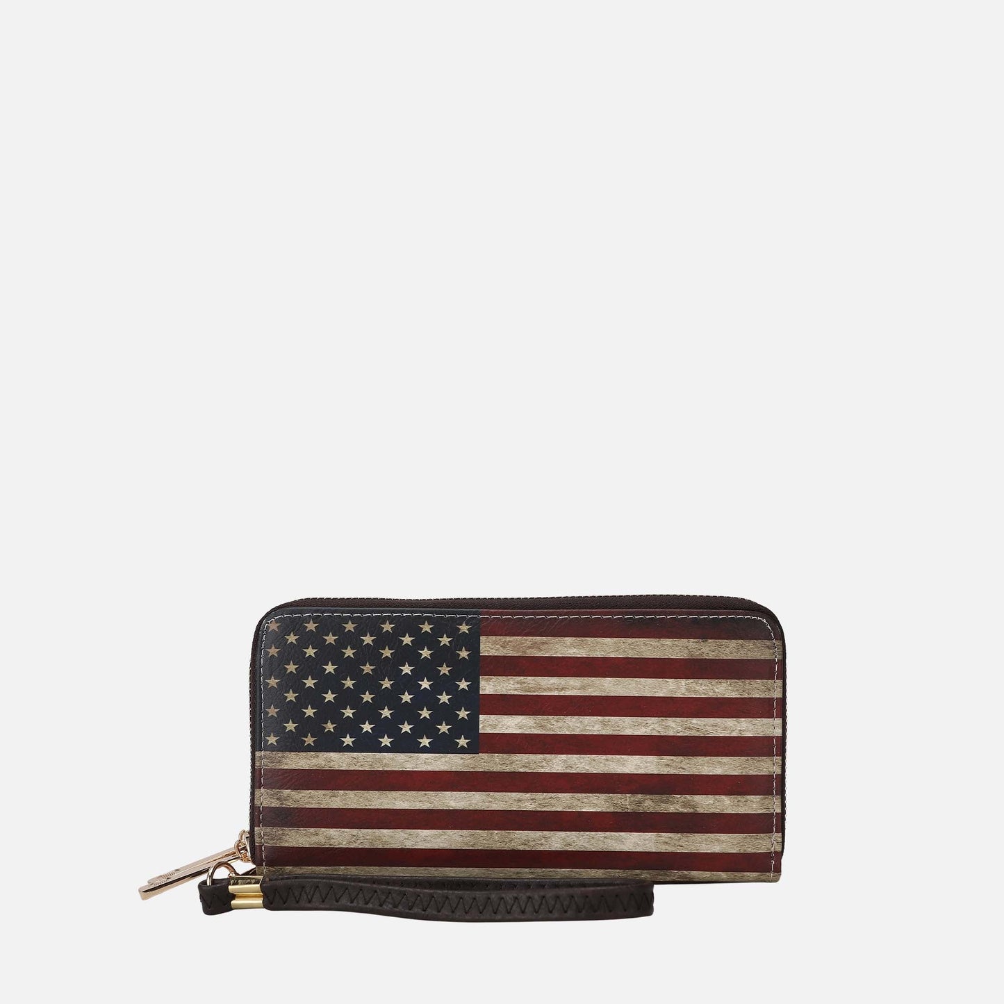 Uriel Printed Flag Wallet