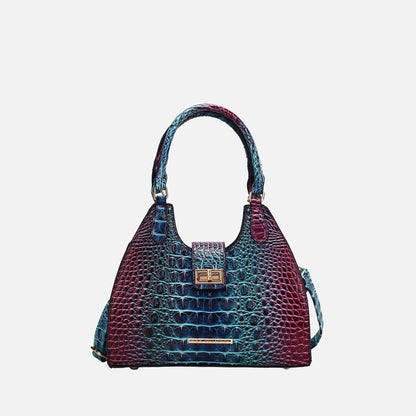 MKF Collection by Mia K. - Ava Gradient Croc Tote Bag