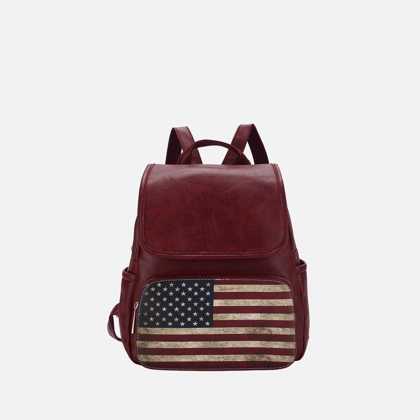 Regina Printed Flag Backpack