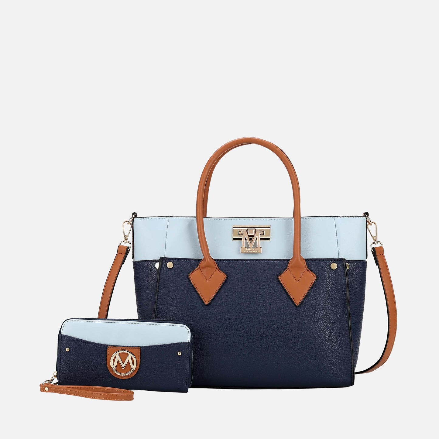 MKF Collection by Mia K. - Brynlee Tote Bag and Set