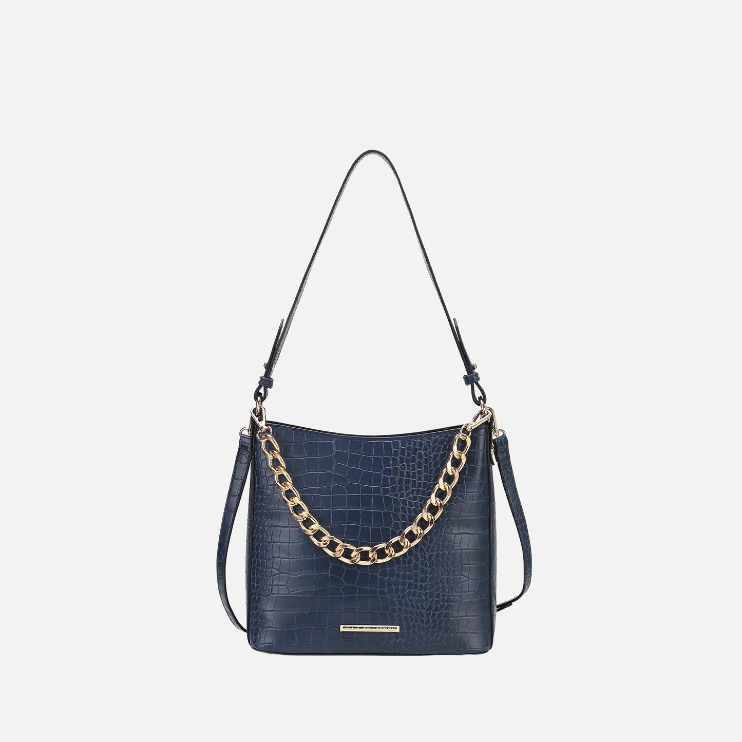 Bizzy Embossed Shoulder Bag