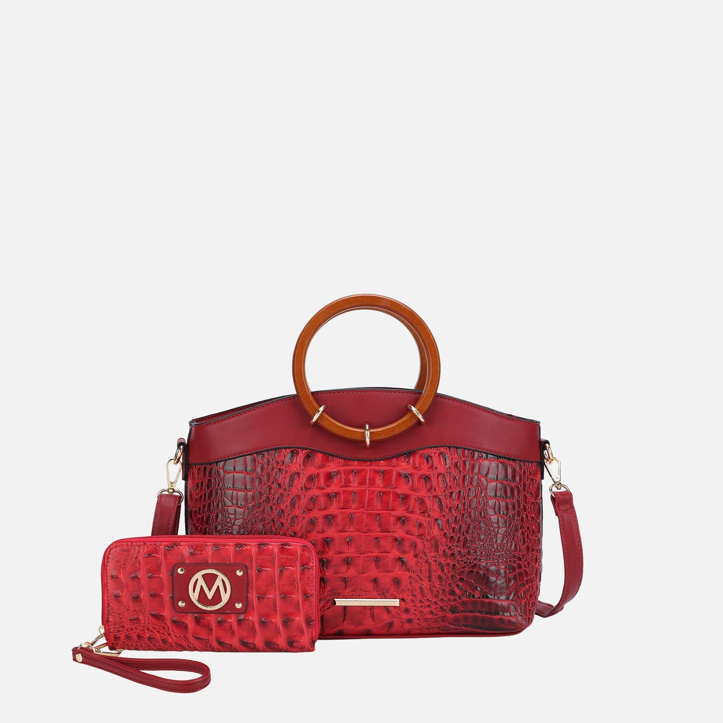 MKF Collection by Mia K. - Phoebe Tote Bag and Wallet Set