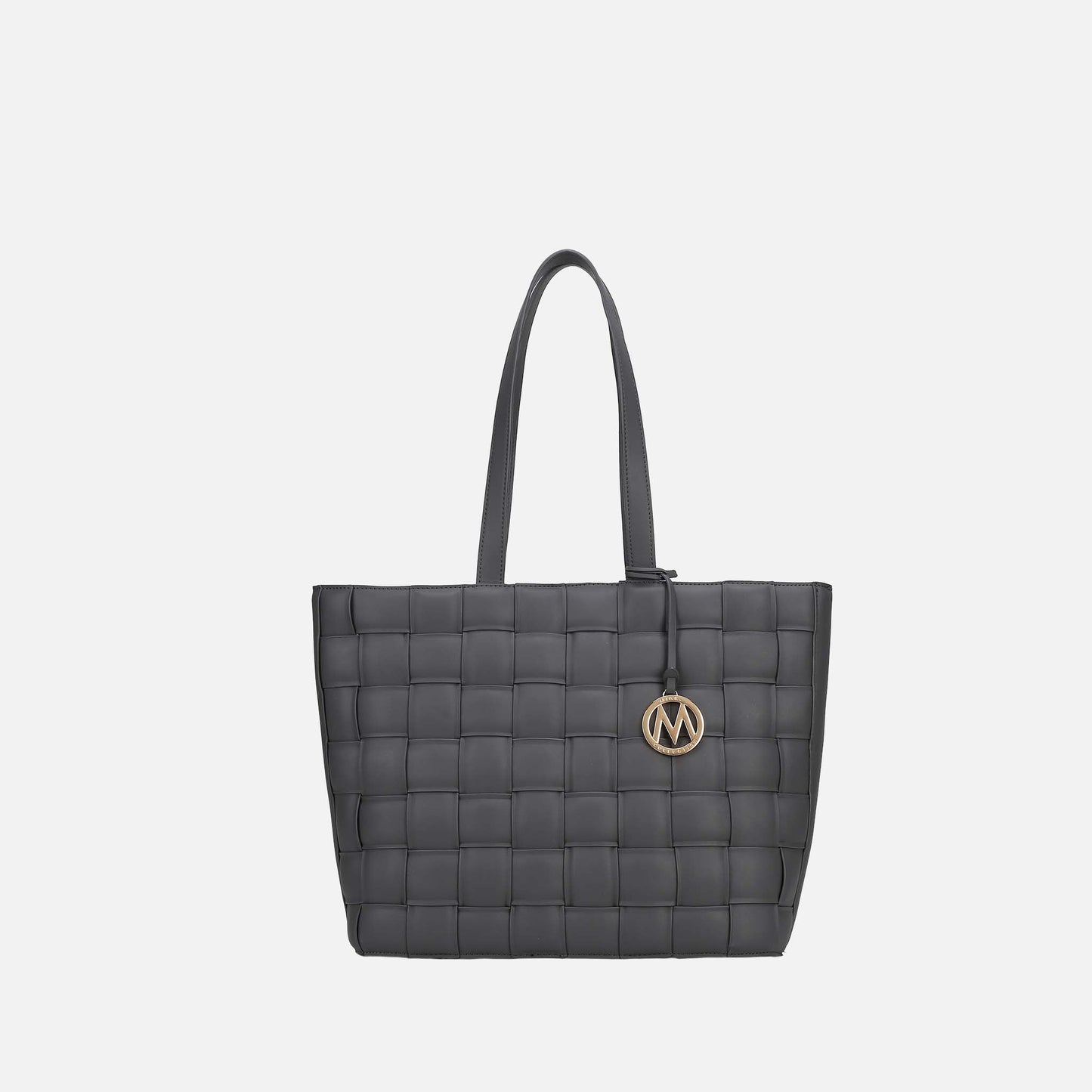 MKF Collection by Mia K. - Rowan Woven Tote Bag