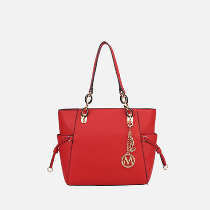 MKF Collection by Mia K. - Yale Tote Bag with Matching Wallet