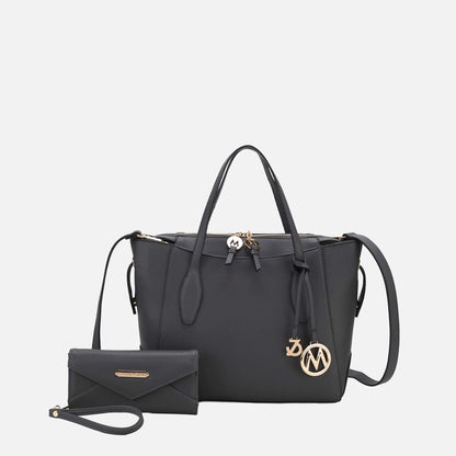 MKF Collection by Mia K. - Bruna Tote Bag and Wallet Set