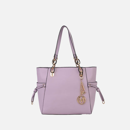 MKF Collection by Mia K. - Yale Tote Bag with Matching Wallet