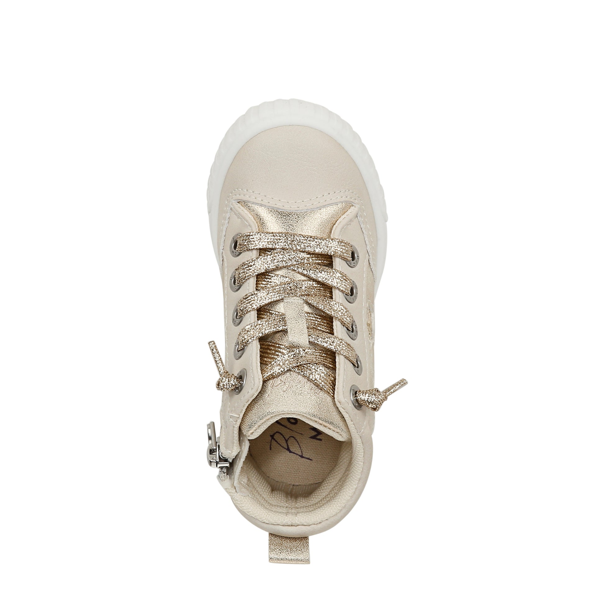 Cream Faux Leather