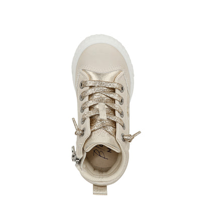Cream Faux Leather