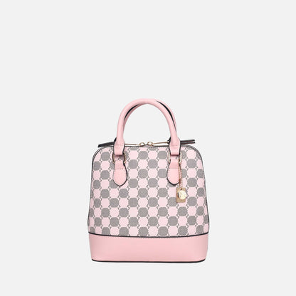 Marjorie Circular Print Satchel Bag