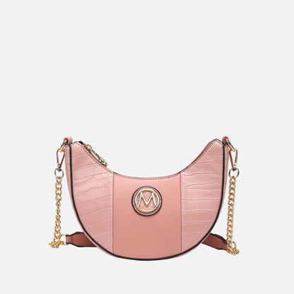 Amira Embossed Crossbody Bag