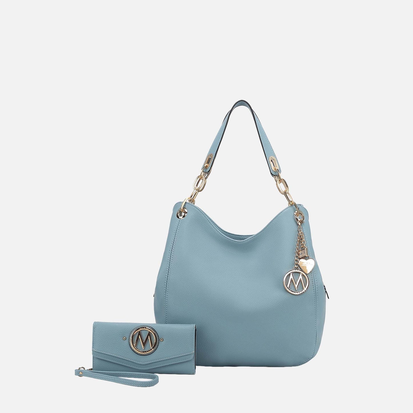 Ashley Hobo Bag and Wallet Set