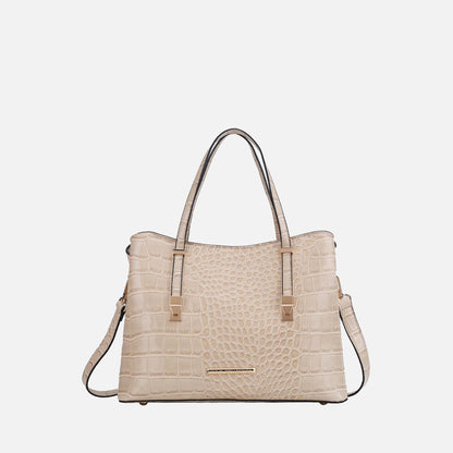 MKF Collection by Mia K. - Aurelia Embossed Shoulder Bag