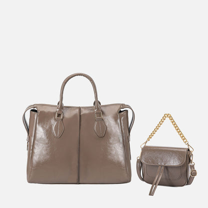 Yareli Tote Bag  with Mini Bag- 2-piece set