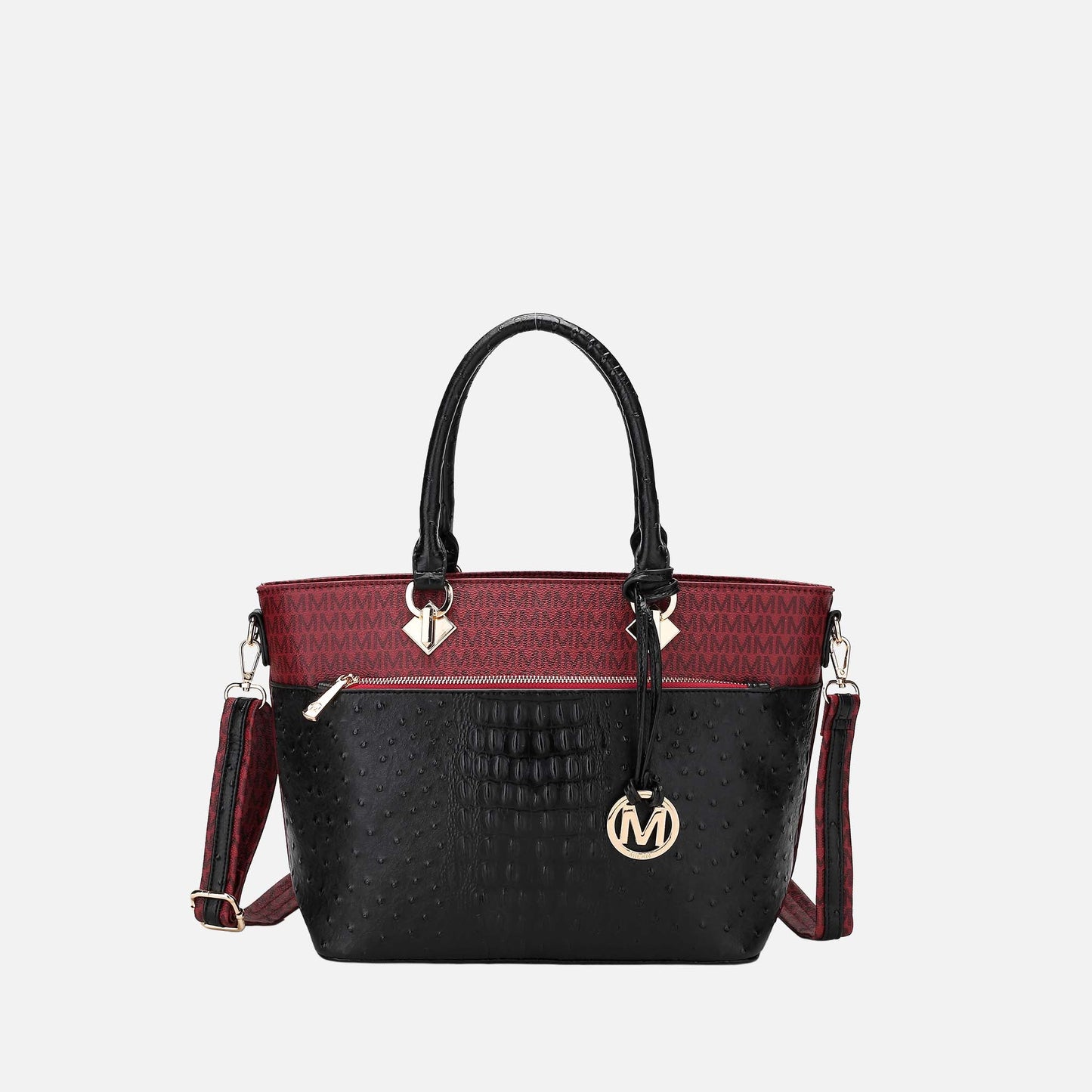 MKF Collection by Mia K. - Grace Signature Tote Bag